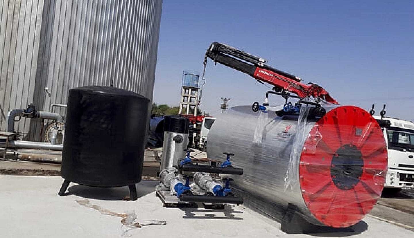 Kızgın Yağ Kazanı-Diyarbakır Asfalt Şantiyesi-Eylül 2019