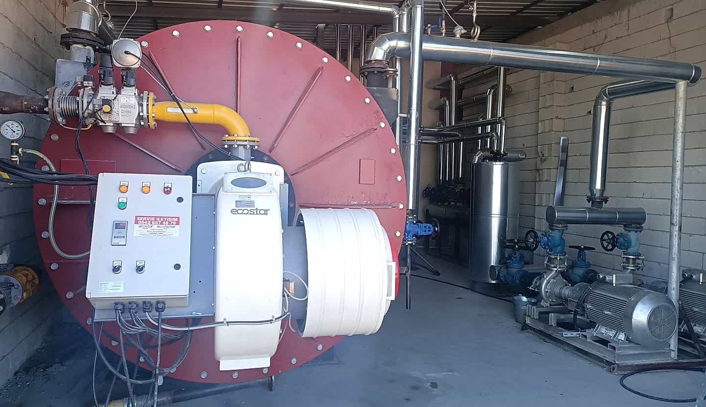 Kızgın Yağ Kazan Projesi/ Gaziantep