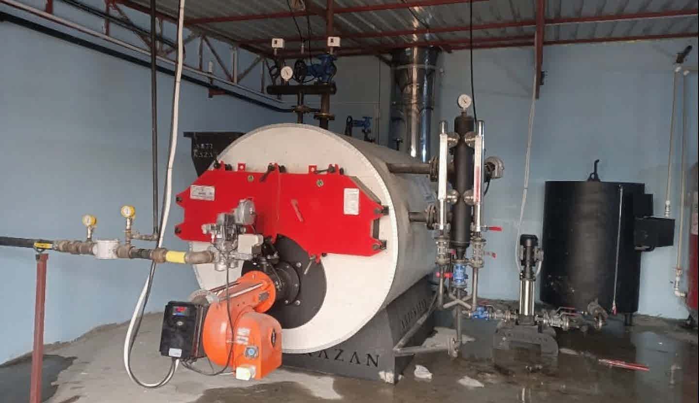 Gaz Yakıtlı Buhar Kazanı Projesi/ Mardin