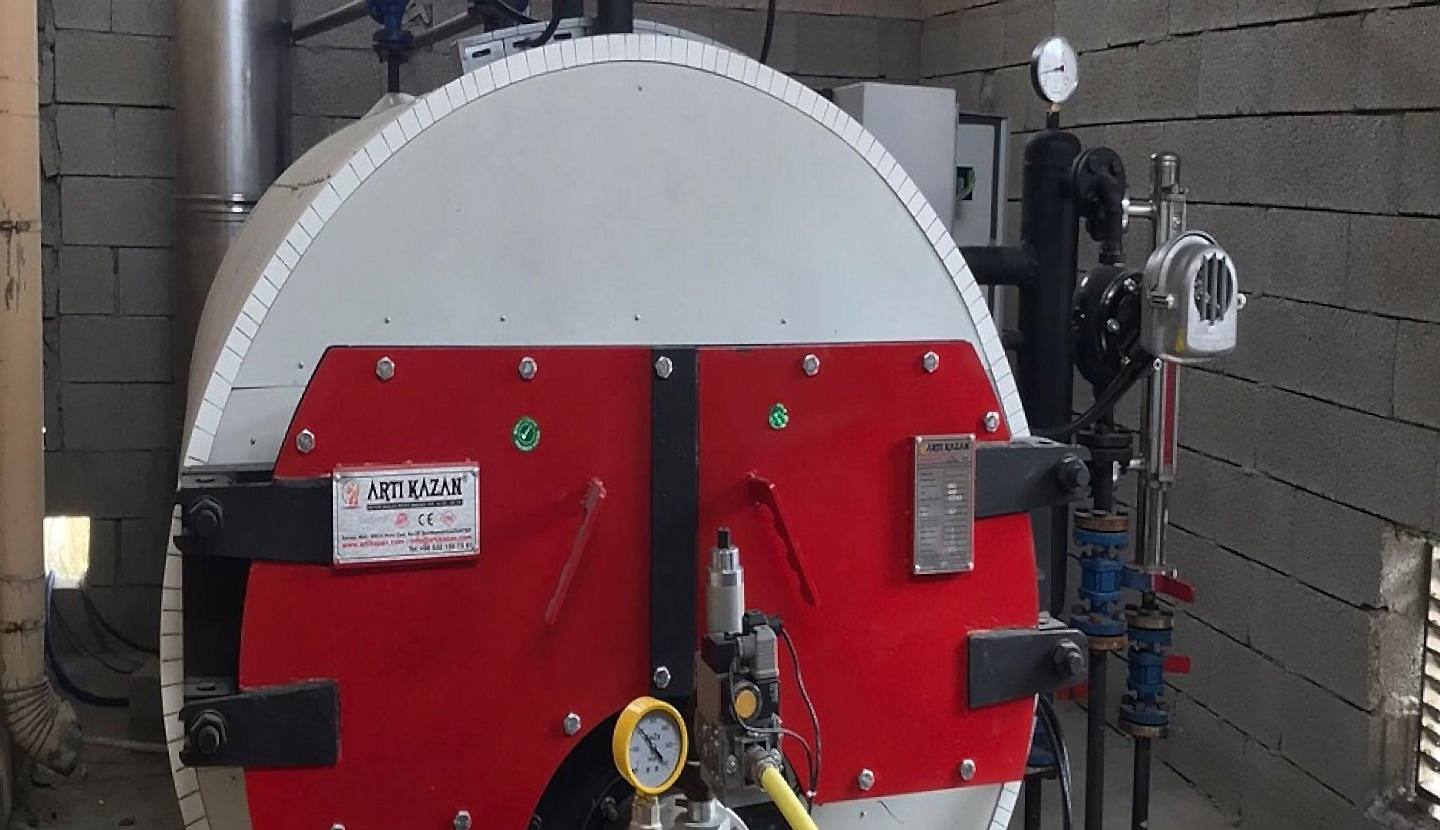 Gaz Yakıtlı Buhar Kazanı Projesi/ Kayseri